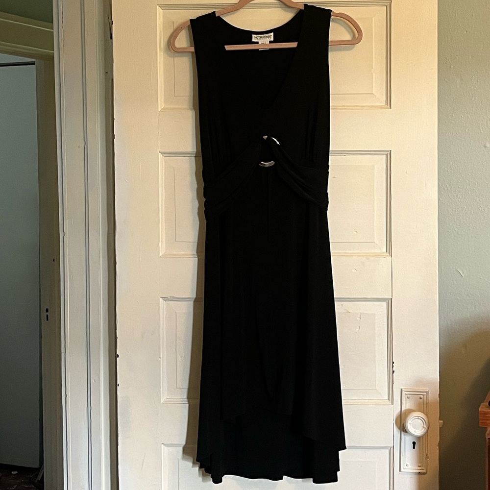 Maternity black dress size Large